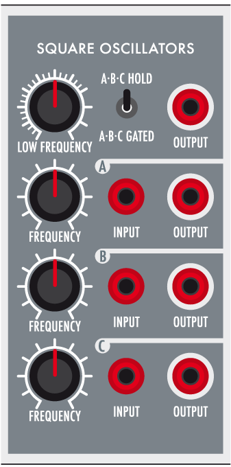 ILL-LOGIC oscillators section