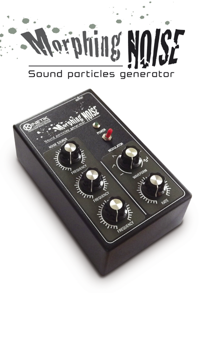 Morphing Noise sound particles generator